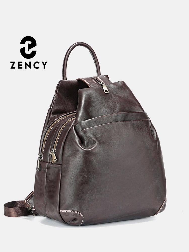 Travel Backpack Anti Theft - حقائب ظهر نسائية من الجلد الطبيعي