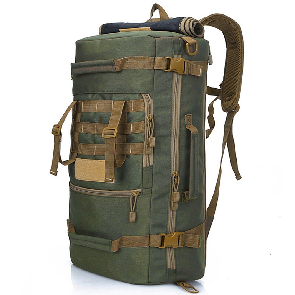 Rucksack Military Style - 50L التكتيكية العسكرية على ظهره الذكور