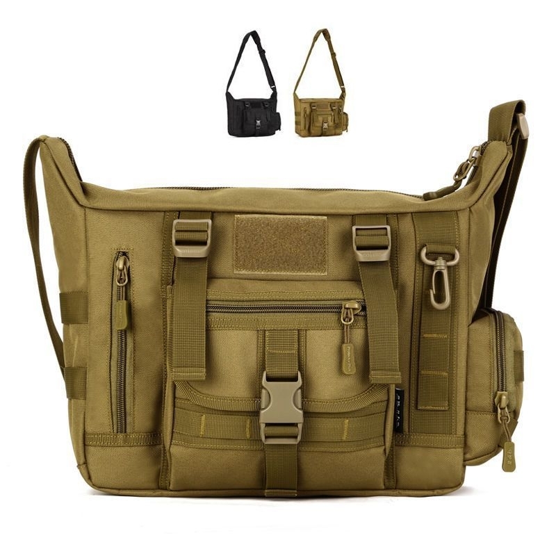 Rucksack Military Style - 14 بوصة حقيبة كتف للكمبيوتر المحمول