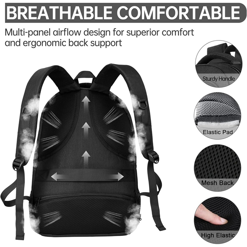حقيبة ظهر للكمبيوتر المحمول مض - مراجعة Travel Backpack Anti Theft وسعره