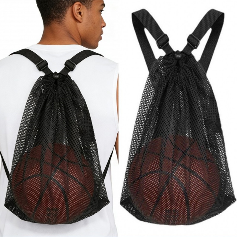 حقيبة ظهر شبكية محمولة برباط ق - مراجعة Drawstring Gym Bag وسعره