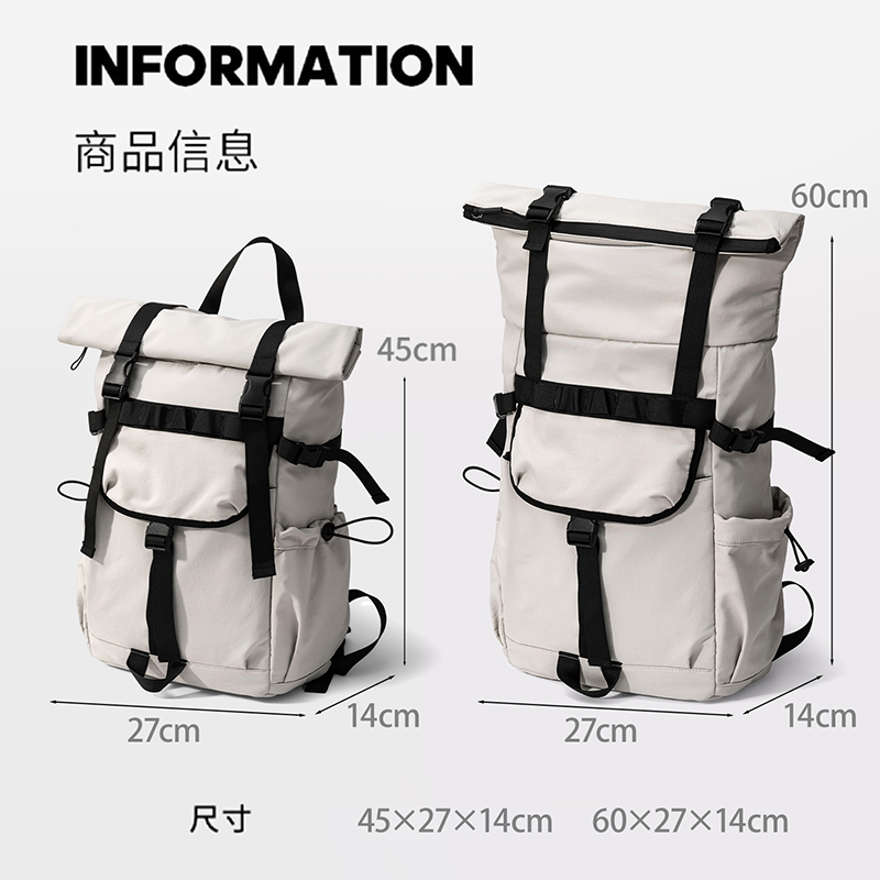 حقيبة ظهر جديدة للرجال قابلة ل - مراجعة Hiking Backpack Waterproof وسعره