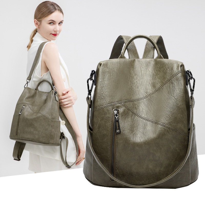حقيبة ظهر نسائية على الطراز ال - مراجعة Travel Backpack Anti Theft وسعره