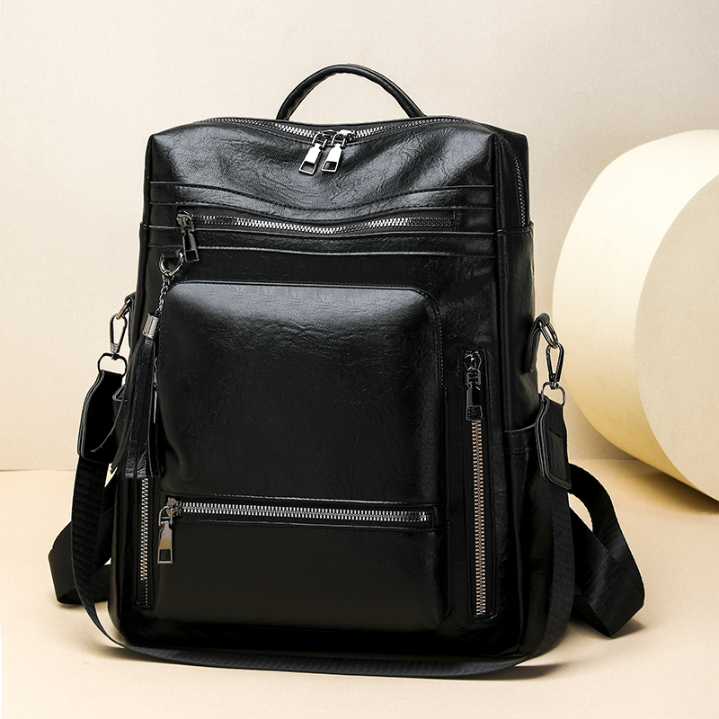 مجموعة حقيبة ظهر جلدية كلاسيكي - مراجعة Leather Backpack Vintage وسعره