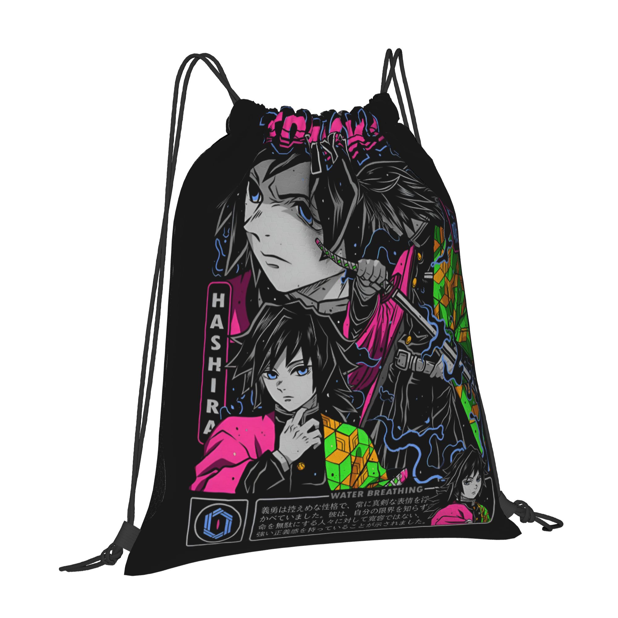 حقيبة ظهر مخصصة برباط من Demon - مراجعة Drawstring Gym Bag وسعره