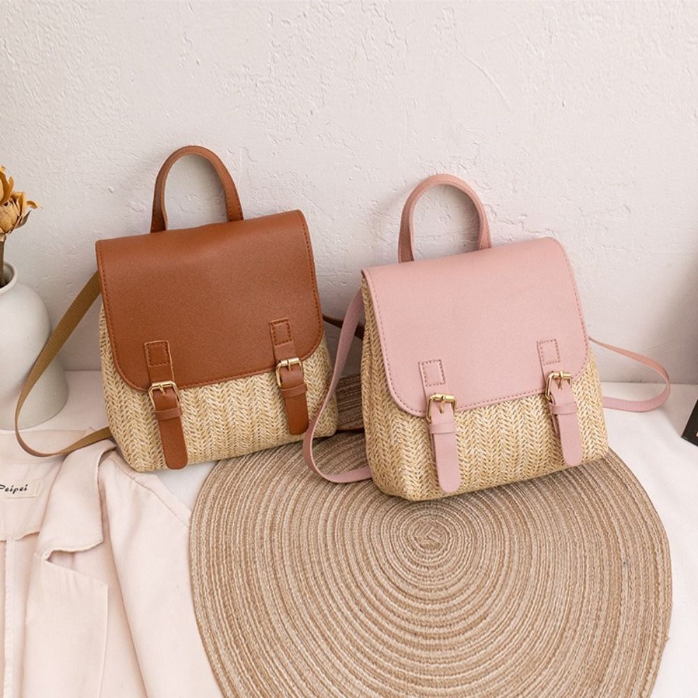 حقيبة ظهر أنيقة من الجلد الصنا - مراجعة Leather Backpack Vintage وسعره