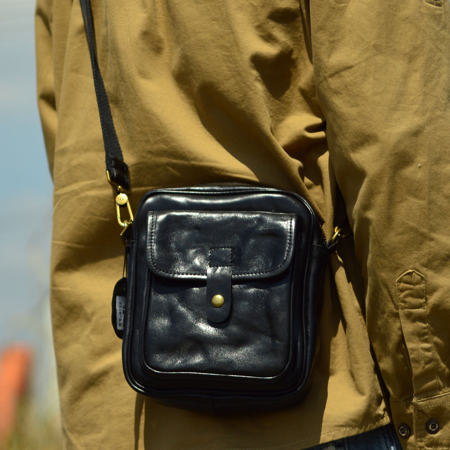 حقيبة كتف رجالية من الجلد من A - مراجعة Leather Backpack Vintage وسعره